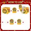 4 Sets Of Christmas Gifts In Different Styles Christmas Theme Party Surprise Money Gift Box Gifts