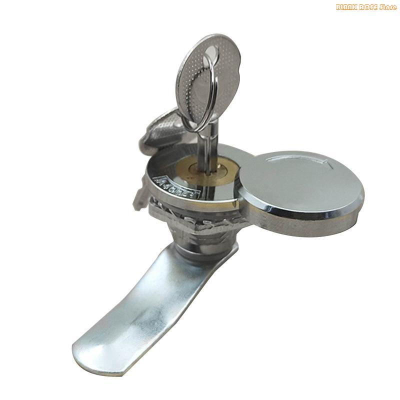 K1AE Zinc Alloy Cylinder Cylinder Lock Cabinet Keyed Locks for w/ Keys for Ca