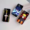 Naruto Uzumaki Sasuke Transparent Phone Case for Samsung Galaxy A04 A04S A14 A23 A34 A54 M23 M33 M52 M53
