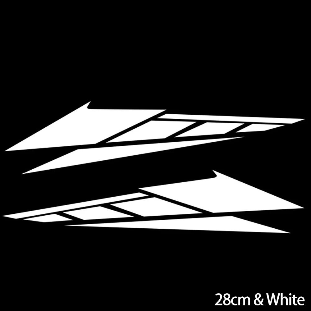 Nuovi 2 Pezzi Adesivi Moto PVC Adesivi Riflettenti 20cm/28cm Accessori Per Decorazione Bauletto Scooter Moto Ornamentale