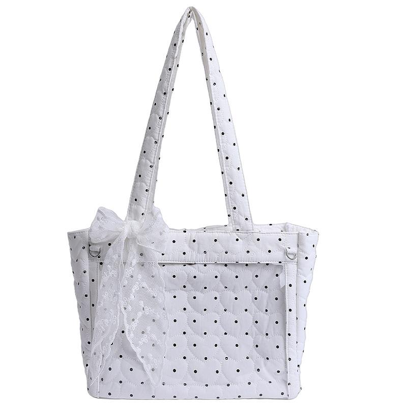 

New 2025 Versatile Fashion Bucket Bag Women s Premium Sense Simple Shoulder Bag Casual Plaid Shoulder Tote Bag