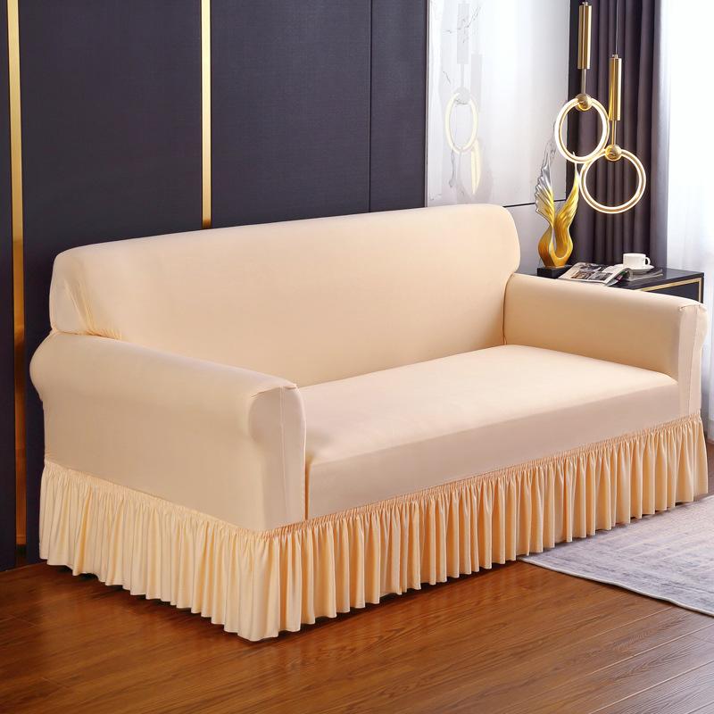 Skirt Sofa Cover Universal Elastic Sofa Cover All-Inclusive Universal Combination Sofa Cover