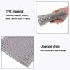 Kitchen Sink Filter Sewer Outfall Anti-clogging Sealing Pad Bathroom Floor Drain Cover Strainer Durable Shower Drain Pad