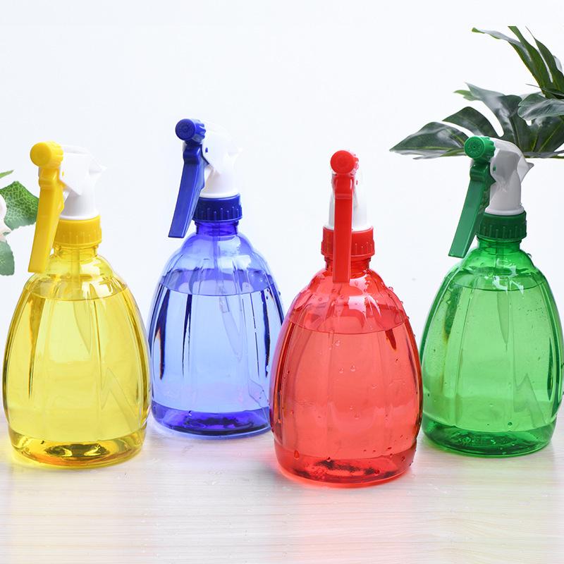 Colorful Hand Pressure Watering Can & Alcohol Sprayer - Plastic Spray Pot