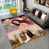Classic Twilight Saga Edward Bella Carpet Rug for Playroom Bedroom Living Room Sofa Home Decor,kid Area Rug Non-slip Floor Mat