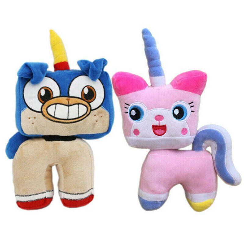 Perfect Gift For Children 11.8in Cartoon Unikitty Plush Toy Unicorn Cat Dog