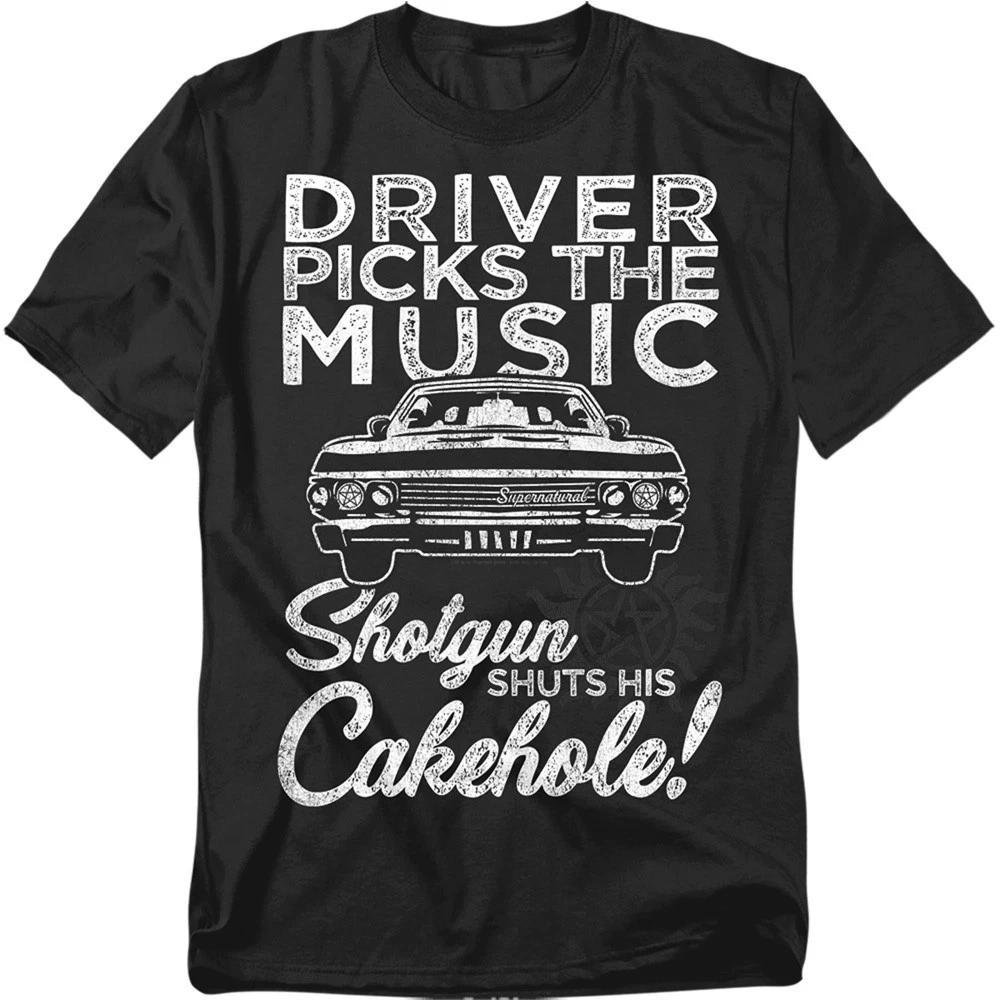 Supernatural Driver Picks Music Adult T-Shirt XXL