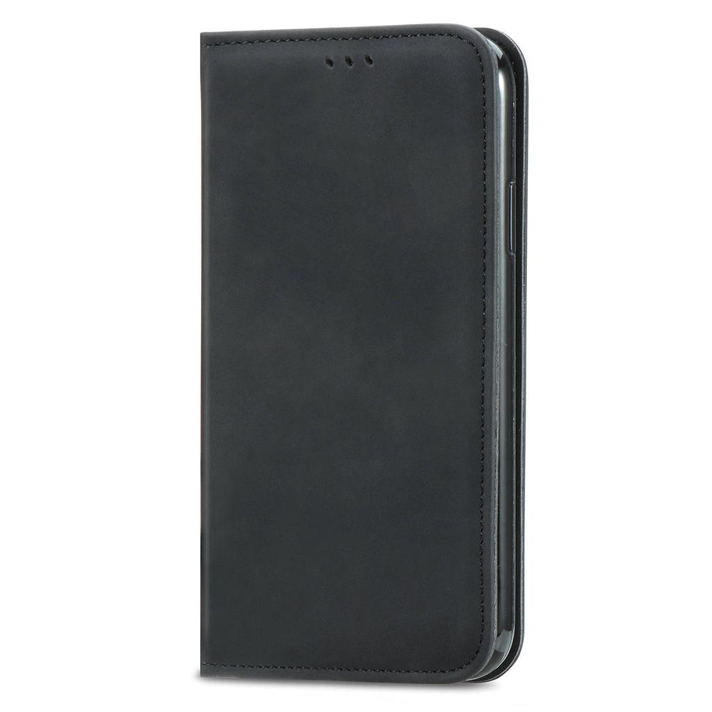 For Google Pixel 8a Book Style Flip Case PU Leather Skin-touch Phone Cover