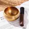 Nepalese Singing Bowl Set - Hand-Hammered Tibetan Sound Bowl for Meditation, Yoga, Chakra Healing, Zen - Includes Striker & Cushion Carry Bag