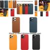 Stylish And Durable Leather Iphone 13 Pro Max Case With Magnetic Adsorption Available In Different Colors