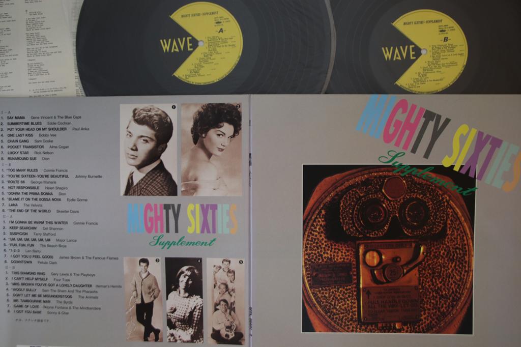 LP Record VARIOUS - Mighty Sixties Supplement SFPL866012 WAVE Japan Pop Used