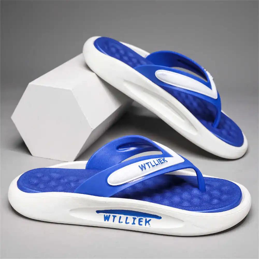 Size 44 Large Dimensions Trainer Men Hawaiian Slippers Shoes Transparent Sandals Sneakers Sports Real Zapato Character
