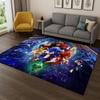 3D S-Sonic Cartoon Game Carpet Rug for Bedroom Living Room Sofa Doormat Home Decor,Kids Play Area Rug Non-slip Christmas Gift