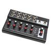 100‑240V Low Noise Stereo Line Mixer for US Plug Audio Stereo Mixer Durable 10 Channel Mixer  Bars