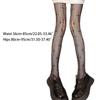 Women Dark Gothic Fishnet Pantyhose Punk Crosses Pattern Mesh Tights Stockings for Cosplay Party and Casual Wear