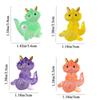 Small Transparent Resin Dragon Ornaments Chinese Zodiac Auspicious Dragons Dragon Figurine  Home