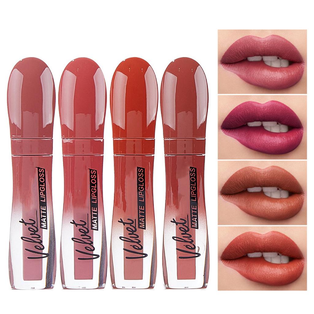 Waterproof Matte Liquid Lipstick for Women - Long Lasting Pigmented Lip Gloss, Non-Stick Formula for Daily Wear, Holiday & Party Makeup