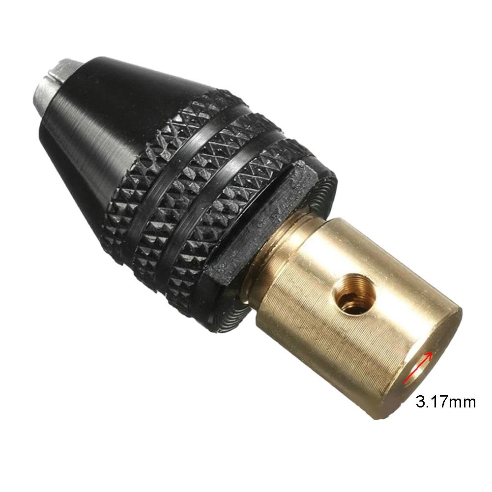 0.3-3.4mm Drill Chuck Aluminum Ally Brass Electric Motor Shaft