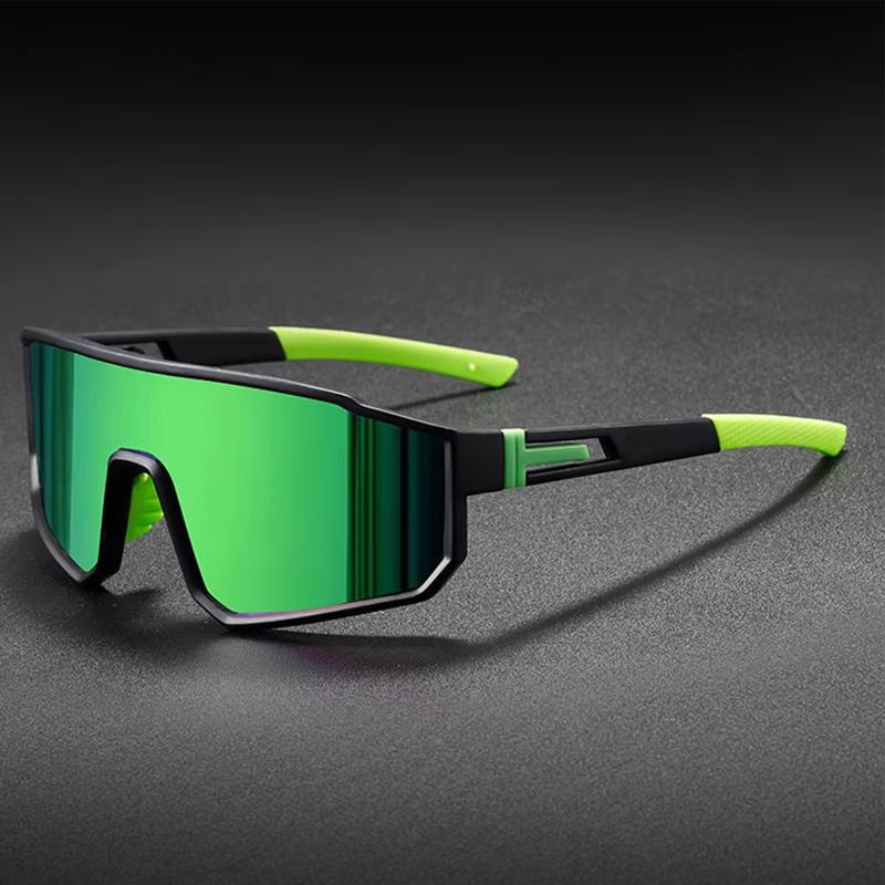 Men's Oversized Bicycle Glasses Windproof Colored Coated Sunglasses For Bicycles Outdoor Sports Motorcycle Sunglasses 3258