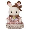 Sylvanian Families Chocolate Rabbit Family Anniversary Set Dollhouse Toy for Ages 3 and Up