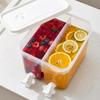 Cold Drinks Juice Dispensers Tea Lemonade Can Jug No Dripping Drink Dispenser Iced Beverage Dispenser for Household Dining Room