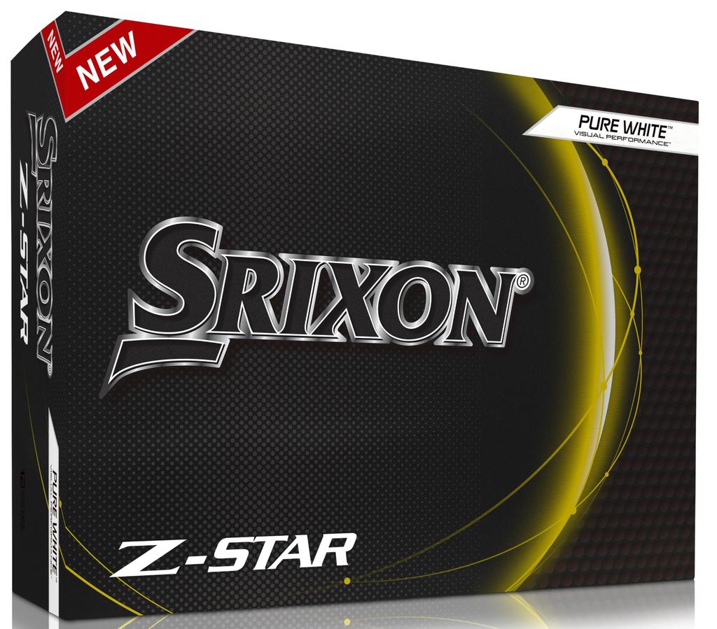 SRIXON Z Star 8 Dozen Premium Golf Balls Tour Level Performance Urethane 4 Pieces Premium Golf Accessories and Golf Gifts Pure White - - - - - -