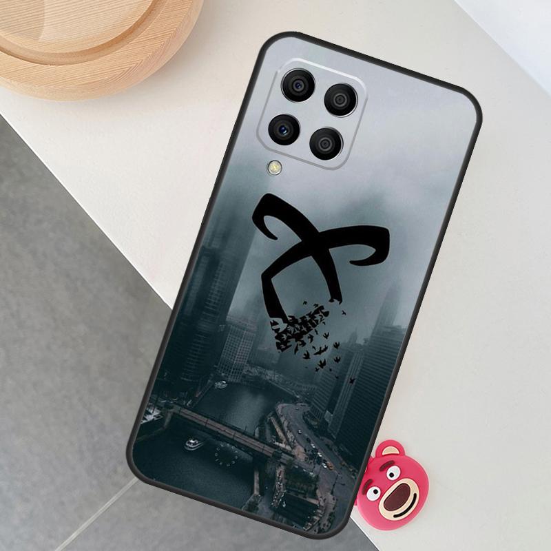 Shadowhunters Angelic Rune logo Case For Samsung Galaxy M12 M32 M52 M15 M35 M55 M31 M56 M36 M16 M06 M13 M33 M53 M14 M34 M54