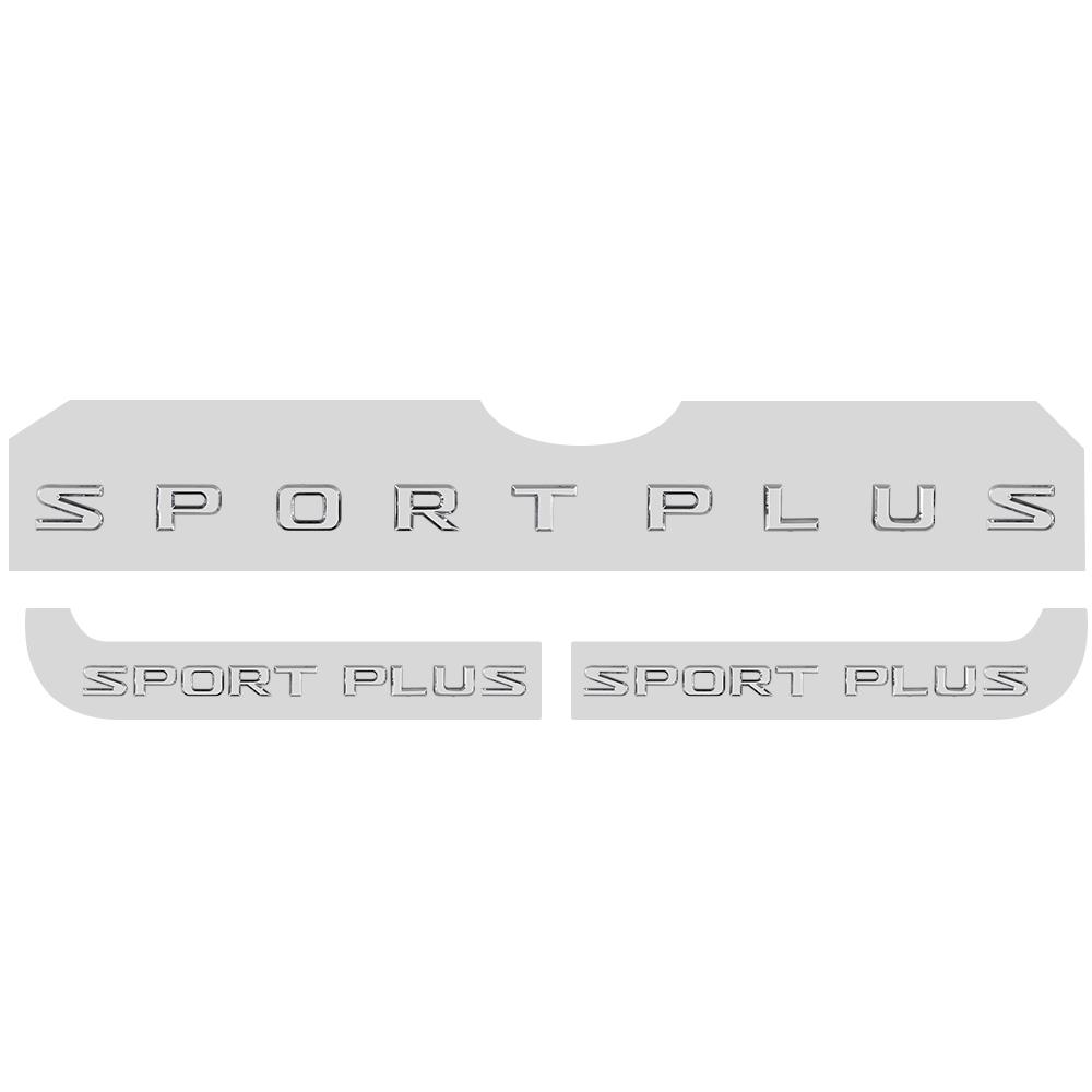 

3pcs Car Styling 3D SPORTPTUS Emblem Trunk Badge Fender Stickers Body Decal For Lexus ES300h IS300h LS500h RX CT200H GX460 ES LX серебряный