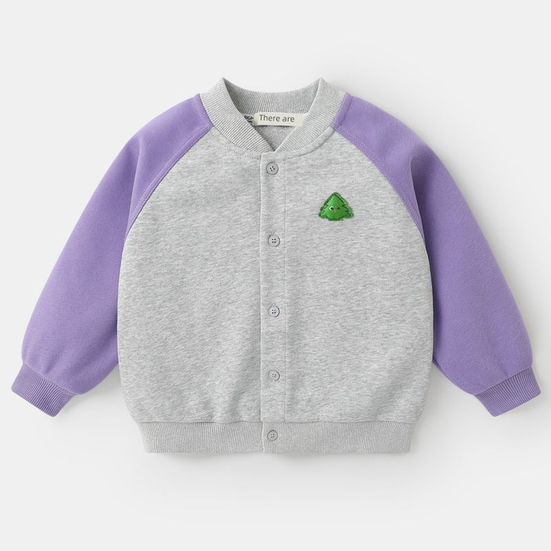 Right European Boys' Outdoor Outwear Contrast Color Raglan Sleeve Baseball Uniform New Arrival Spring Top Spring Kids Children's Clothing