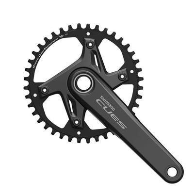 SHIMANO CUES Pedaleiro Velocidade mm 40T Série Cor EFCU60301AXB0X FC-U6030-1 11/10/9 165.0