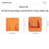 RIS-RID-01 & RID-01-1 Drill Holder Set for Ridgid AEG 18V Battery Tools