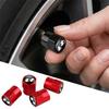 Volkswagen GTI R Car Interior Epoxy Logo Sticker Metal Wheel Tire Valve Cover For VW Jetta MK7 Beetle Passat Polo Golf Caddy GTD