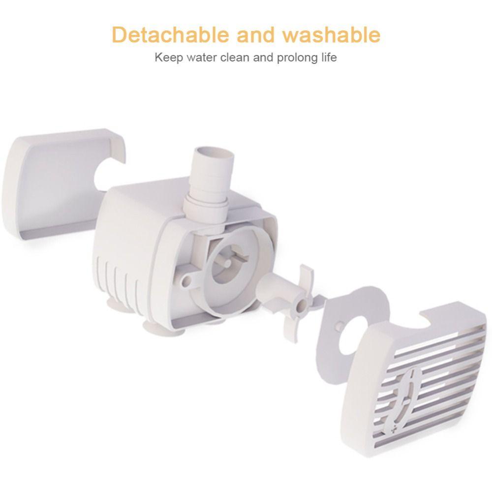Verstellbares Hunde-USB-Kabel Katzen-Wasserbrunnen Wasserspender Motor Trinknapf Wasserpumpe