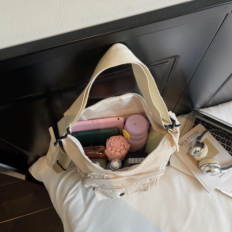 Tragetasche mit großem Fassungsvermögen Damen Pendler-Schultertasche Leichte Umhängetasche