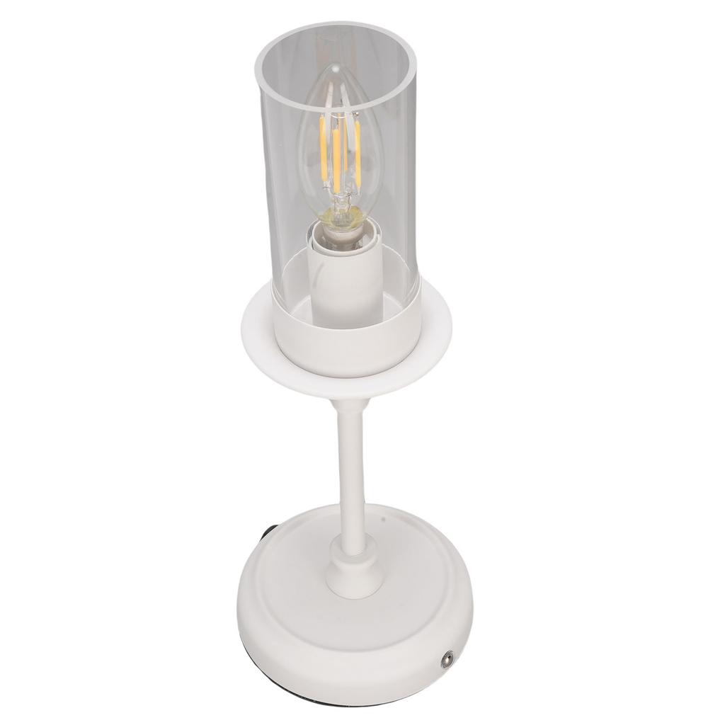 Decorative Candlestick Lamp Vintage Design Multifunctional Bedside Table Lamp for Wedding Parties