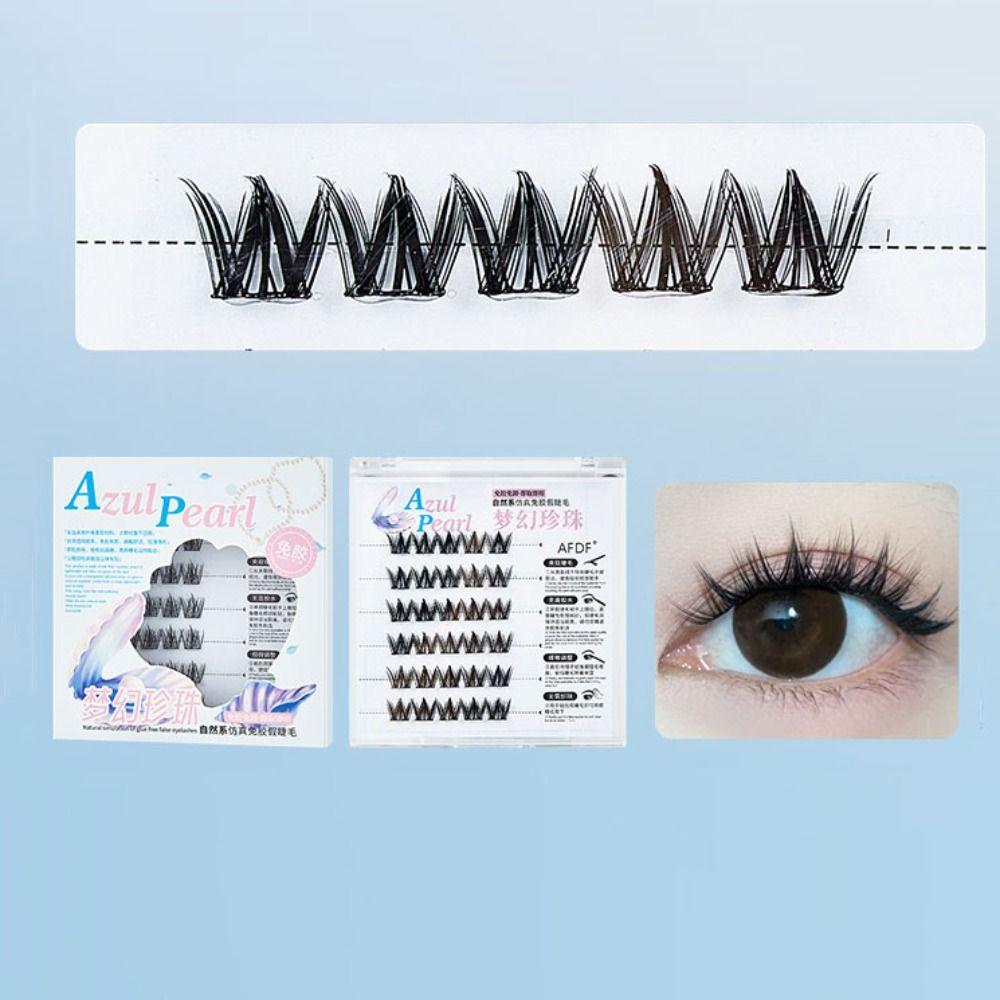 

Soft Self-adhesive False Eyelashes DIY Segmented Eyelashes Bundles Ladies Girls Style 3