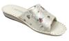 Pansy Women's Slippers, Indoor Shoes, Room Shoes [8689], Ivory, Size M (23-23.5cm)