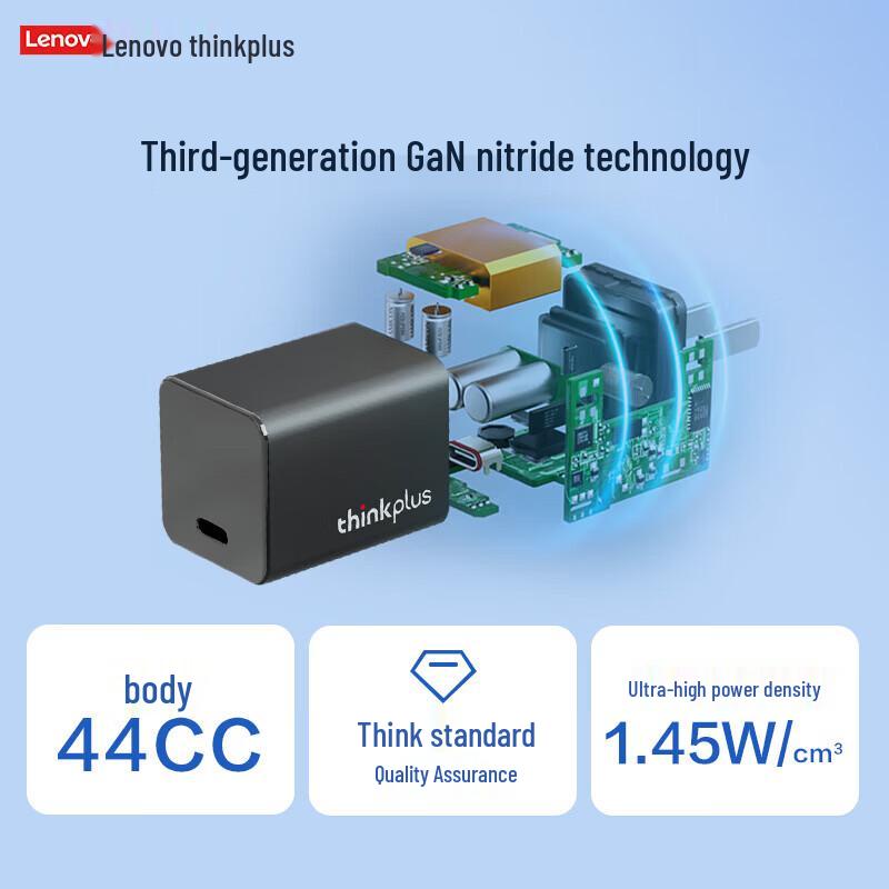 Lenovo thinkplus 65W GaN USB-C Mini Adapter