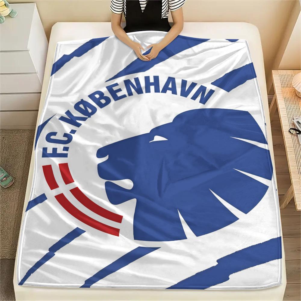 FC. København Flanelldecke, Hohe Qualität, Bequem für alle Jahreszeiten, Heimdekoration, Wärme und Komfort