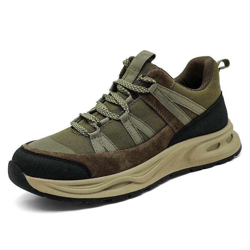 FashionBrand Casual Hiking Shoes Male Comfortable Driving Footwear Men's Vintage Style Travel Flats Non-slip Outdoor Walking Sneakers