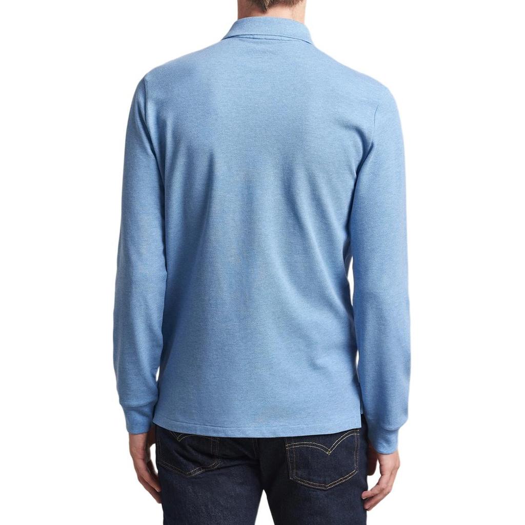 Polo Ralph Lauren Polo à Manches Longues en Coton avec Broderie Poney Homme hauts MNPOKNI16810184-E32