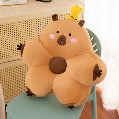 Creative New Capybara Kapibara Waist Soft Bag Bedside Seat Office Student Home Multi-functional Cushion