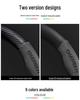 Changan CS75plus Steering Wheel Cover: Genuine Leather, Anti-slip, All-season, Universal Fit.
