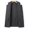 Autumn and Winter Men's Double-sided Woolen Coat Medium and Long Double-breasted Camel Wool Woolen Coat Men's Coat