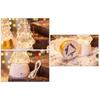 Exquisite LED Christmas Tree Ornament Luminous Tabletop Tree Shaped Decor 2024 New Year Gift for Party Decorations