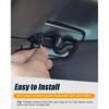Upgraded Aluminum Alloy Sun Visor Repair Kit for Jeep, Veharvim Heavy Duty Sun Visor Clip Compatible with Jeep Wrangler JK 2018/ JL/Wrangler 2018-/