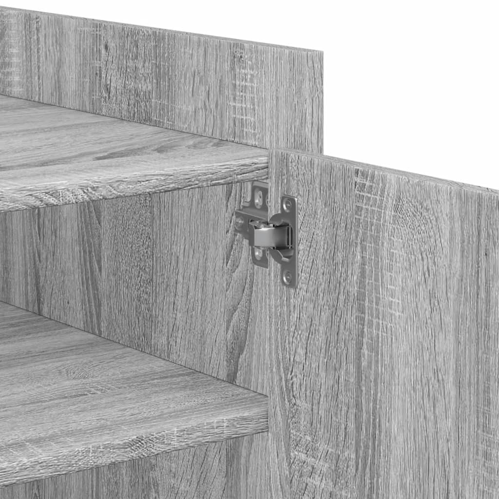  Coffee Table, Grey Sonoma Oak, 100x50x50 Cm