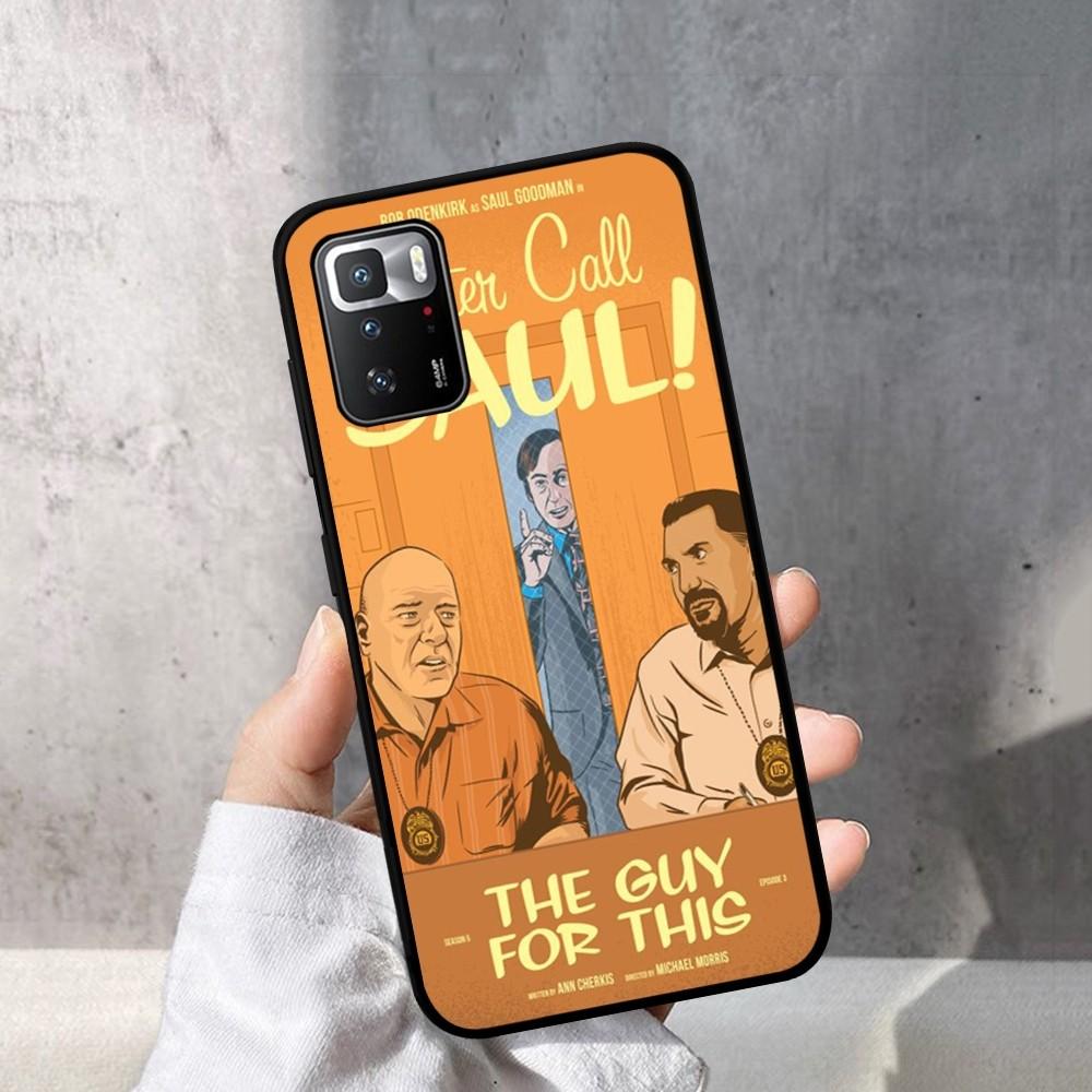 Better Call Saul Phone Case For Redmi Note 4 X 5 A 6 7 8 T 9 9S 10 11 11S 11Epro Poco M3 Pro