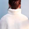Warm Winter Wedding Faux Fur Bridal Shawl Cloak