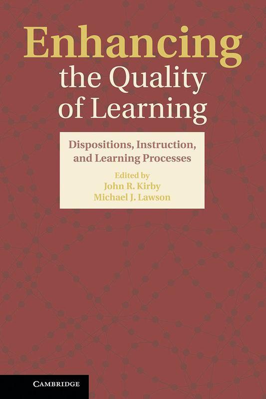 The Enhancing The Quality Of Learning by Kirby, John R. - Hardback Book